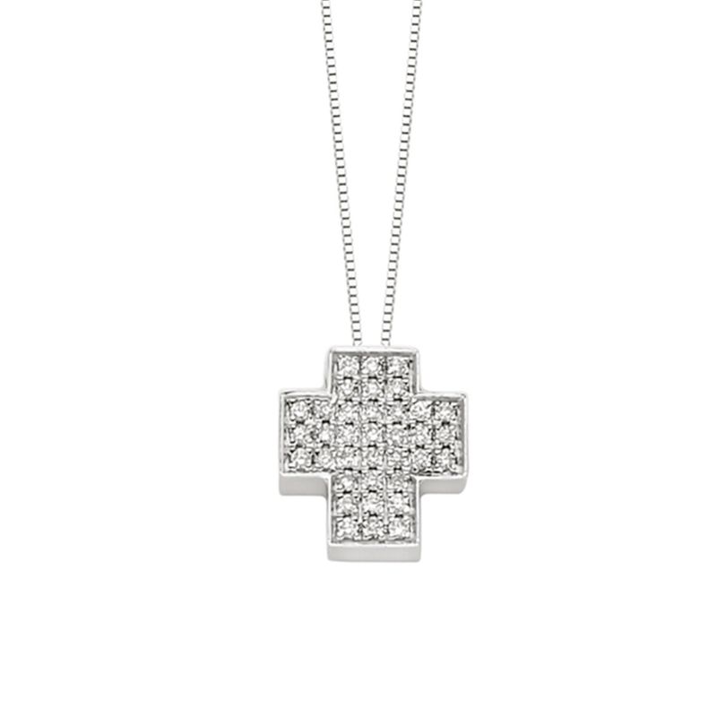 Croce con diamanti DonnaOro Croce con diamanti DonnaOro