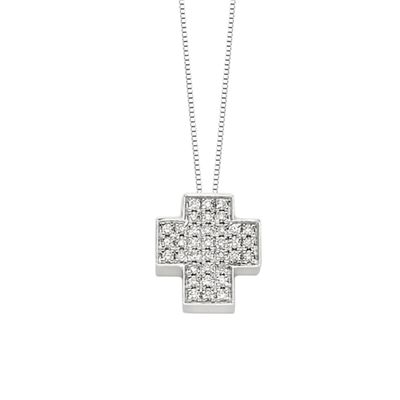 Croce con diamanti DonnaOro Croce con diamanti DonnaOro