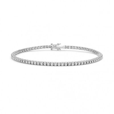 Bracciale Tennis con diamanti DonnaOro Bracciale Tennis con diamanti DonnaOro
