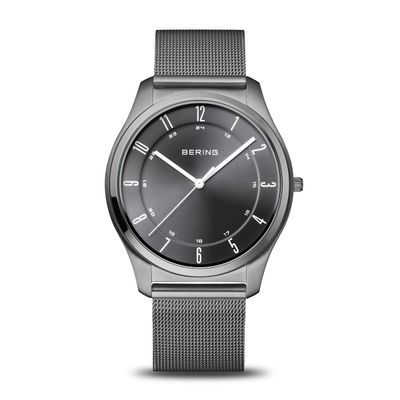 Orologio Uomo Bering Classic Ultra Slim | grigio brilliante/spazzolato Orologio Uomo Bering Classic Ultra Slim | grigio brilliante/spazzolato