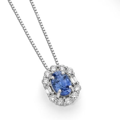 Pendente Smeraldo Con Diamanti Donna Oro Pendente Smeraldo Con Diamanti Donna Oro