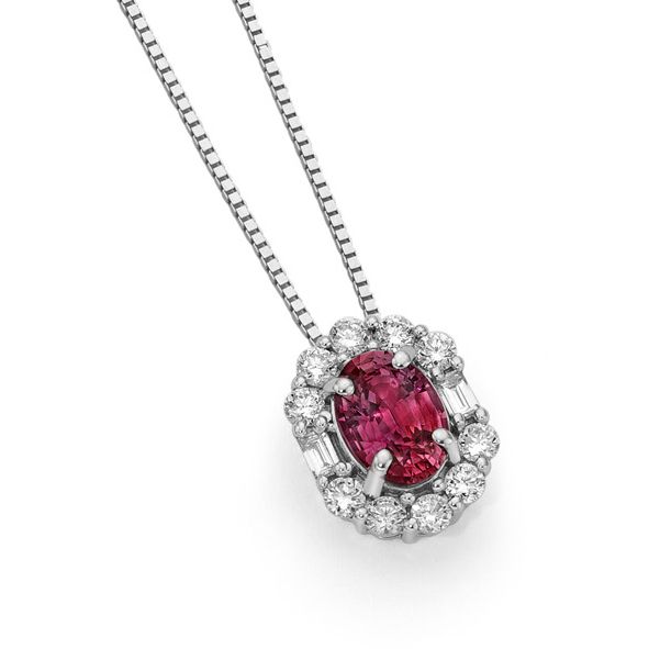 Pendente Smeraldo Con Diamanti Donna Oro Pendente Smeraldo Con Diamanti Donna Oro