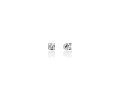 Orecchini punto luce in oro e diamanti Miluna Orecchini punto luce in oro e diamanti Miluna