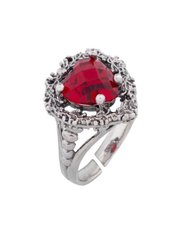 Anello Cuore nel Cuore verde - Spadafora gioielli Anello Cuore nel Cuore verde - Spadafora gioielli