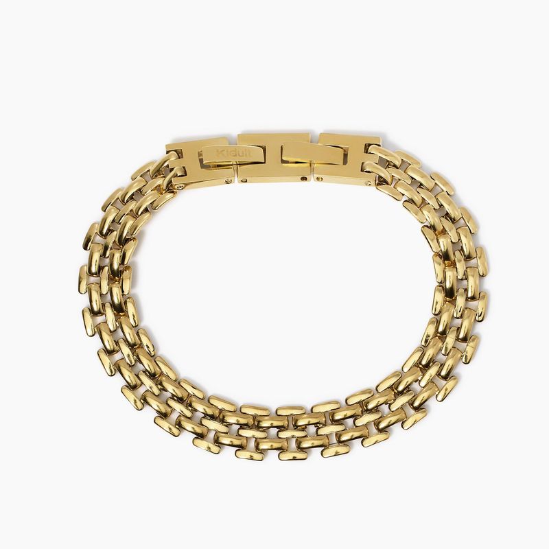 Bracciale in acciaio con catena panther Kidult Style
