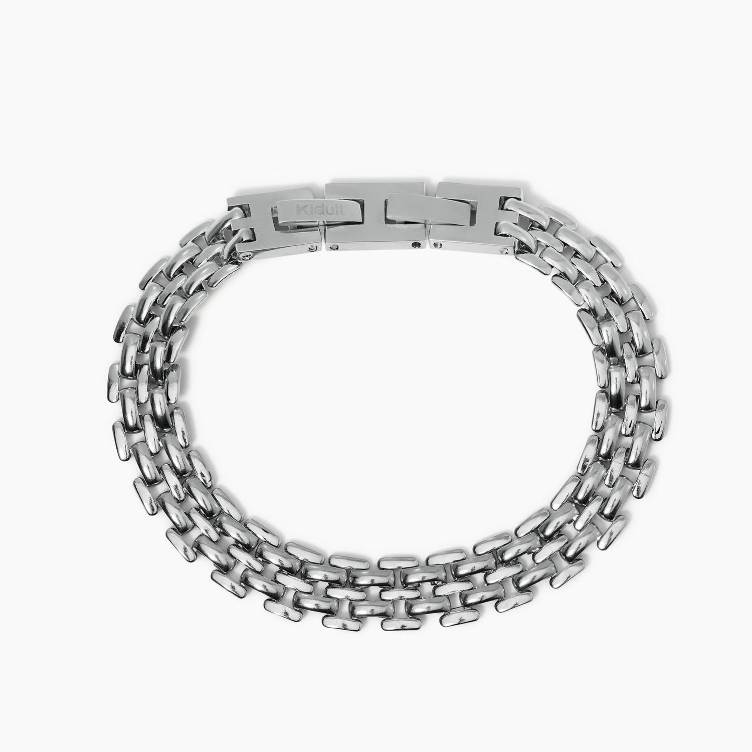 Bracciale in acciaio con catena panther Kidult Stily