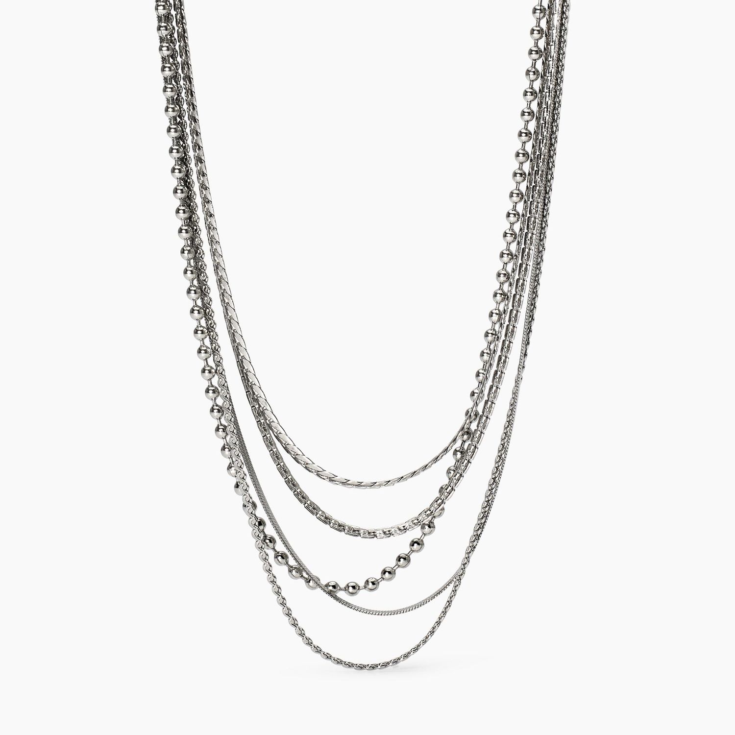 Girocollo da donna con catene multiple Kidult Girocollo da donna con catene multiple Kidult