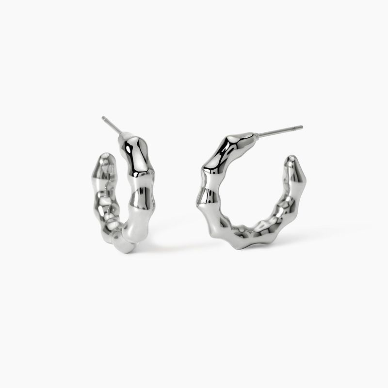 Orecchini bambÃ¹ in acciaio Kidult