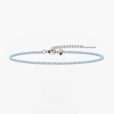 Cavigliera componibile azzurra Kidult BY YOU
