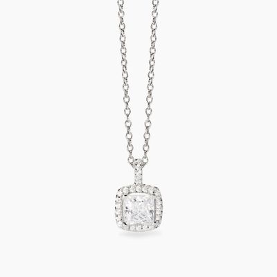 Girocollo con zirconi taglio princess Cool or Re'tro? Mabina