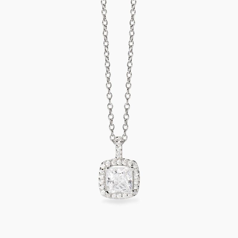 Girocollo con zirconi taglio princess Cool or Re'tro? Mabina