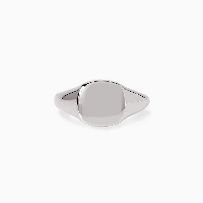 Anello chevalier in argento Nobile Mabina