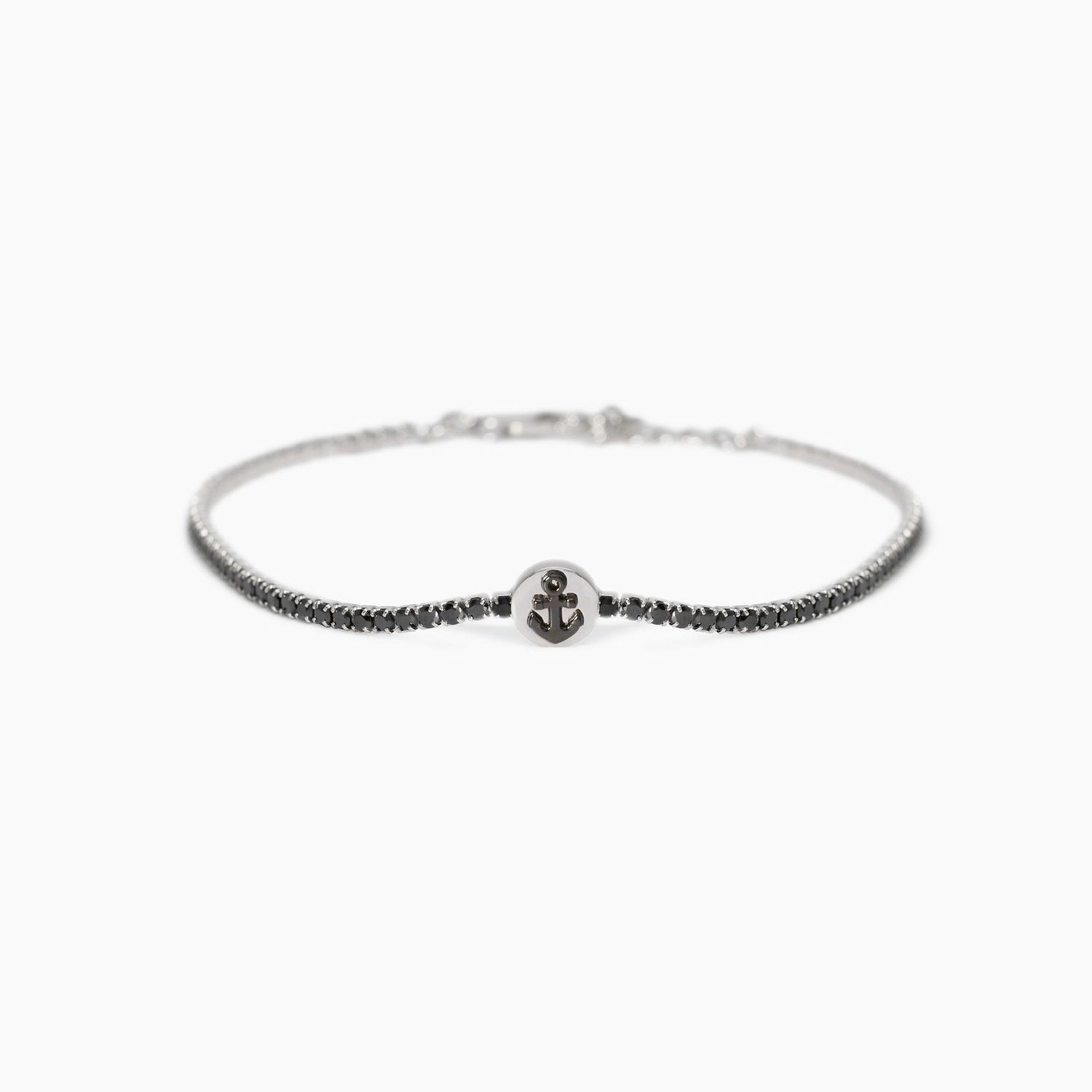 Bracciale tennis da uomo con ancora Cruise Mabina Uomo