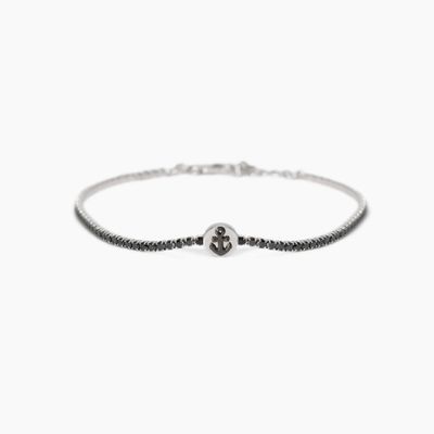 Bracciale tennis da uomo con ancora Cruise Mabina Uomo