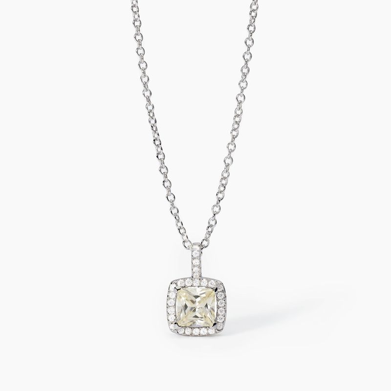 Girocollo in argento con zirconi Lemon  Mabina