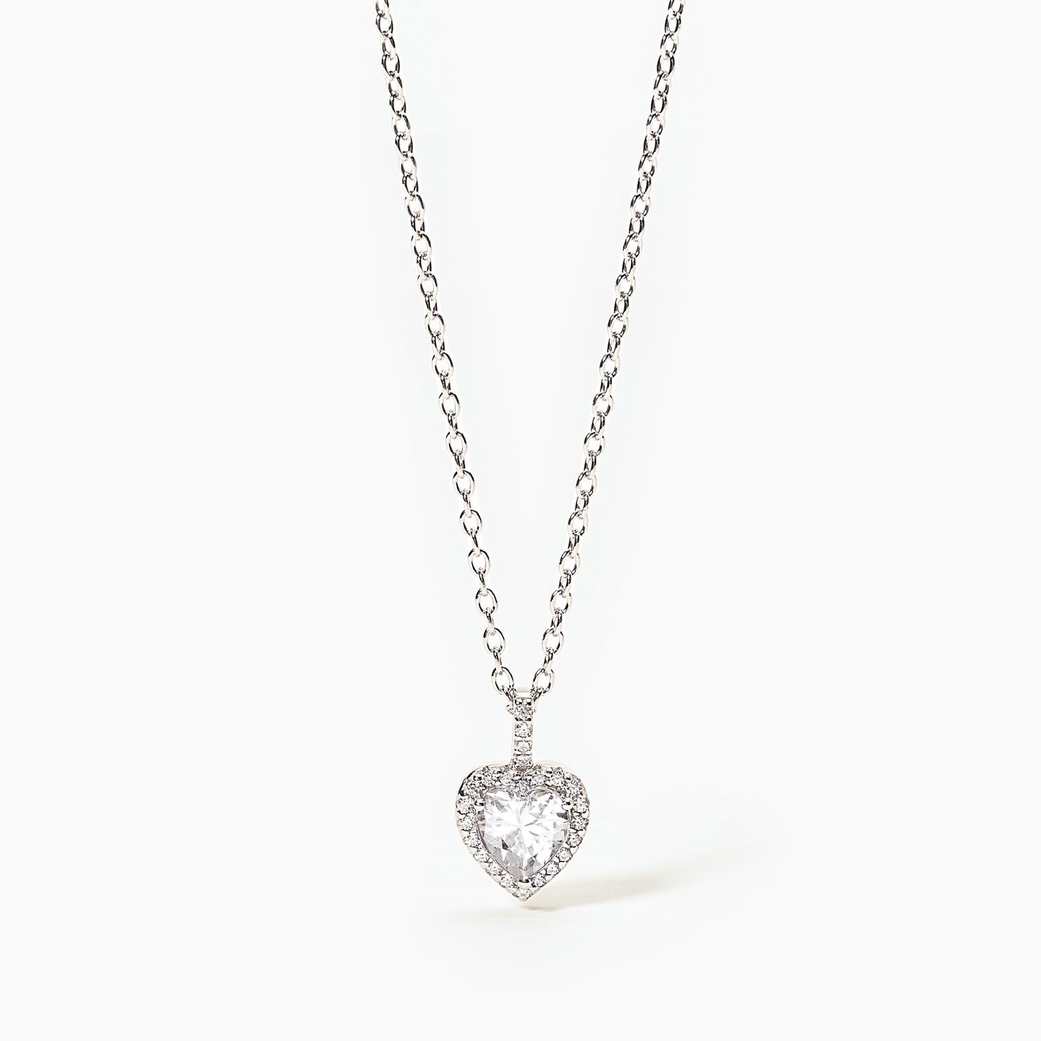 Girocollo con ciondolo a cuore in zirconi LOVE AFFAIR Mabina