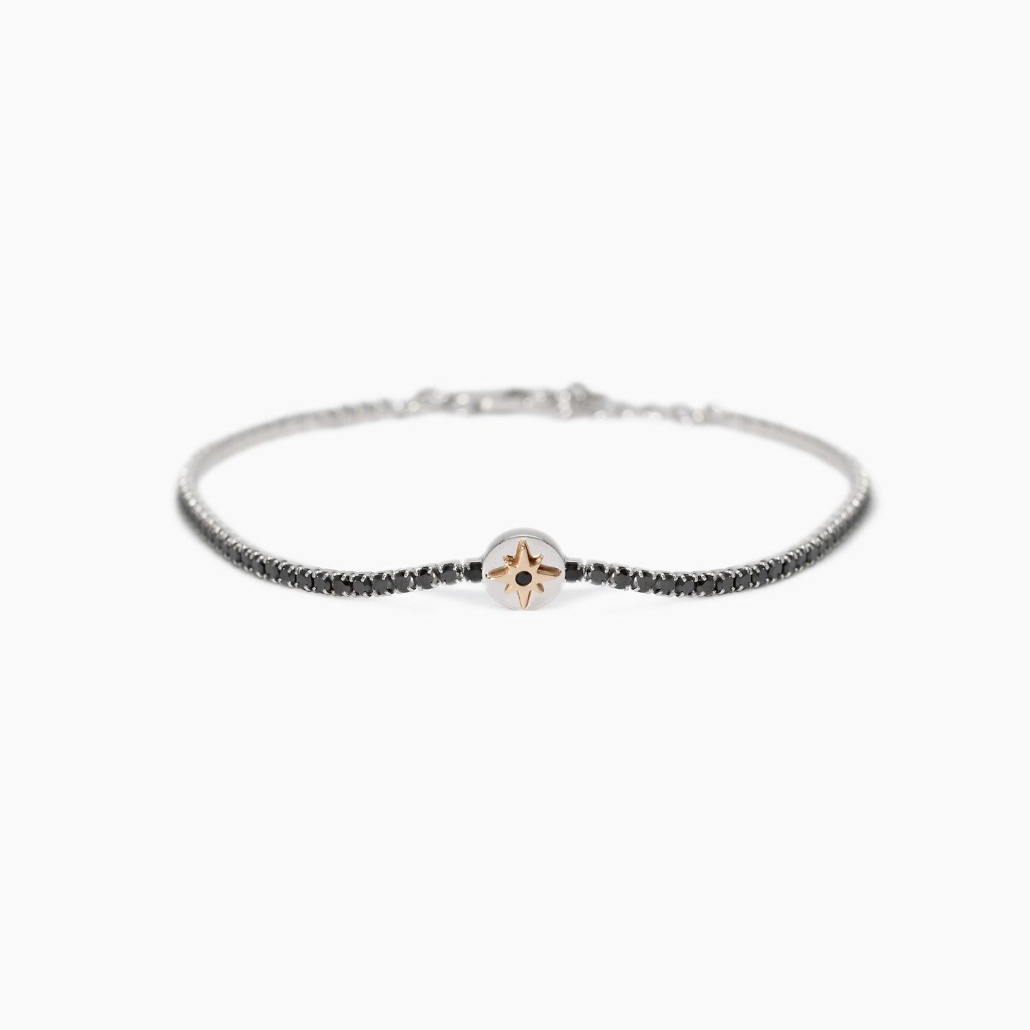 Bracciale tennis da uomo con rosa dei venti Cruise Mabina Uomo