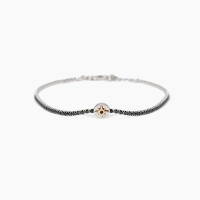 Bracciale tennis da uomo con rosa dei venti Cruise Mabina Uomo