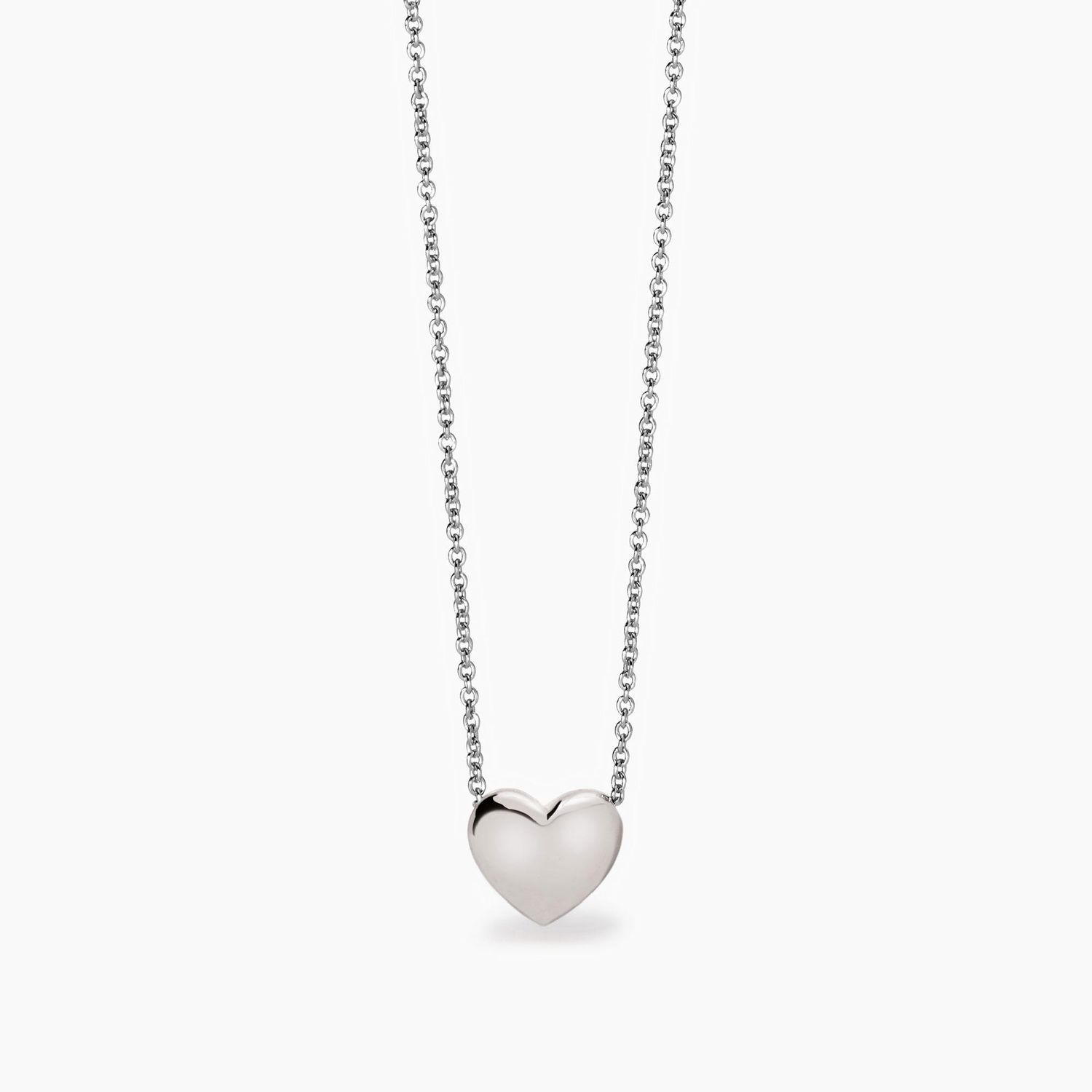 Girocollo in argento con cuore Feeling Mabina