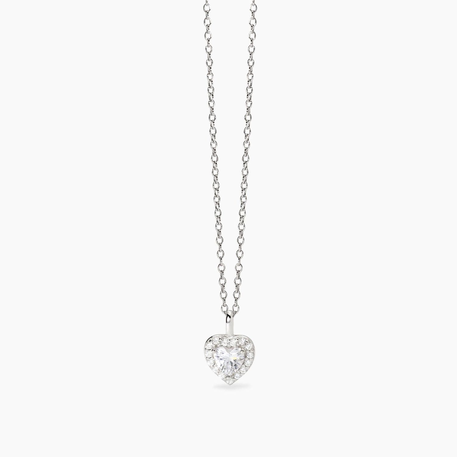 Girocollo in argento con ciondolo a forma di cuore LOVE AFFAIR Mabina