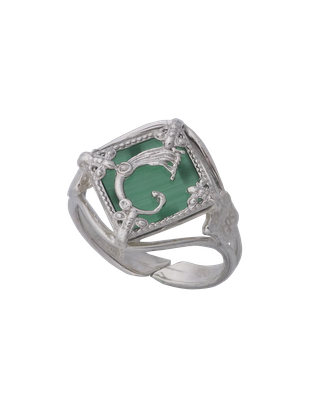 Anello Rhombus Verde - Spadafora gioielli Anello Rhombus Verde - Spadafora gioielli
