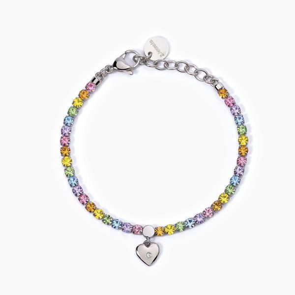 Bracciale Tennis Multicolor Donna 232392 2jewels