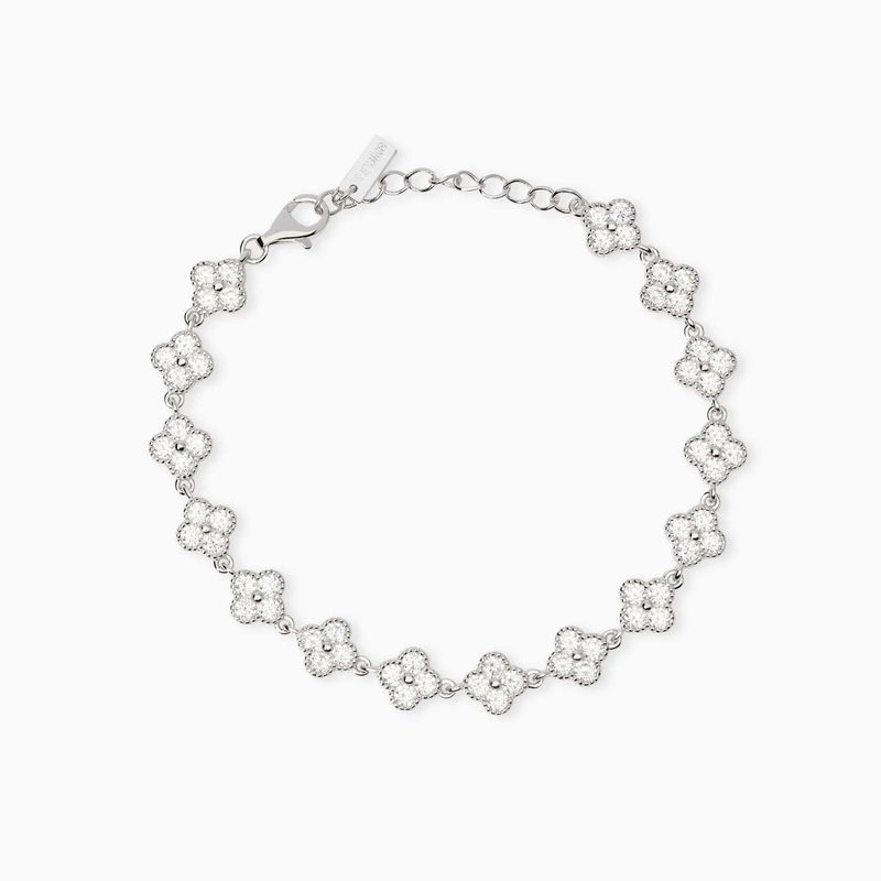 Bracciale con fiore Jasmine Mabina Gioielli