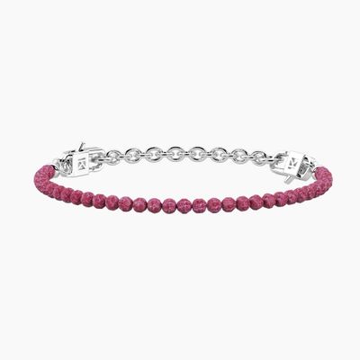 Bracciale componibile con zirconi rubino Kidult Bracciale componibile con zirconi rubino Kidult