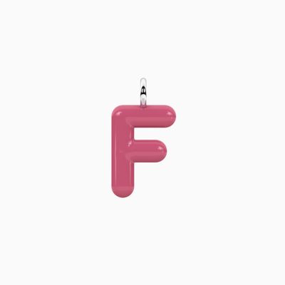 Ciondolo lettera "f" Kidult