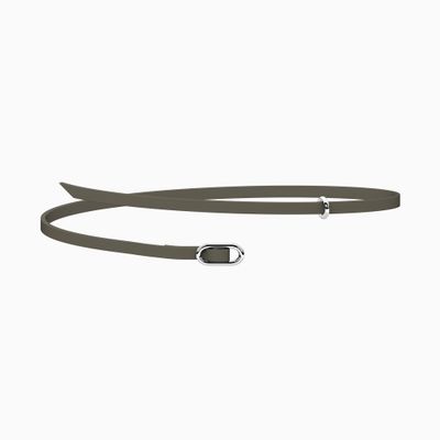 Choker-bracciale componibile in camoscio grigio Kidult