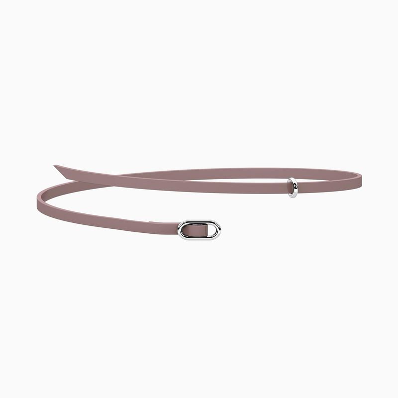 Choker-bracciale componibile in camoscio rosa Kidult