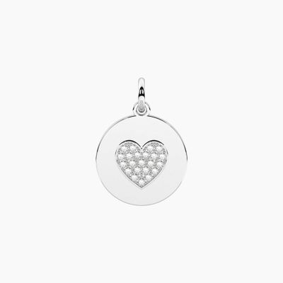 Ciondolo con scritta super mom e cuore Kidult