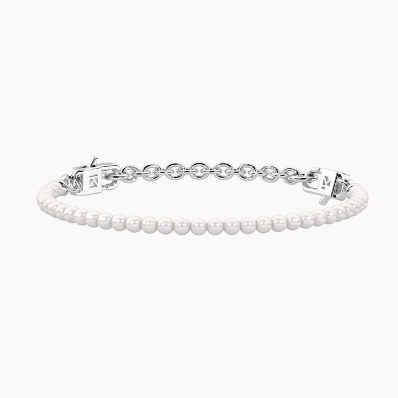 Bracciale componibile con perle conchiglia Kidult