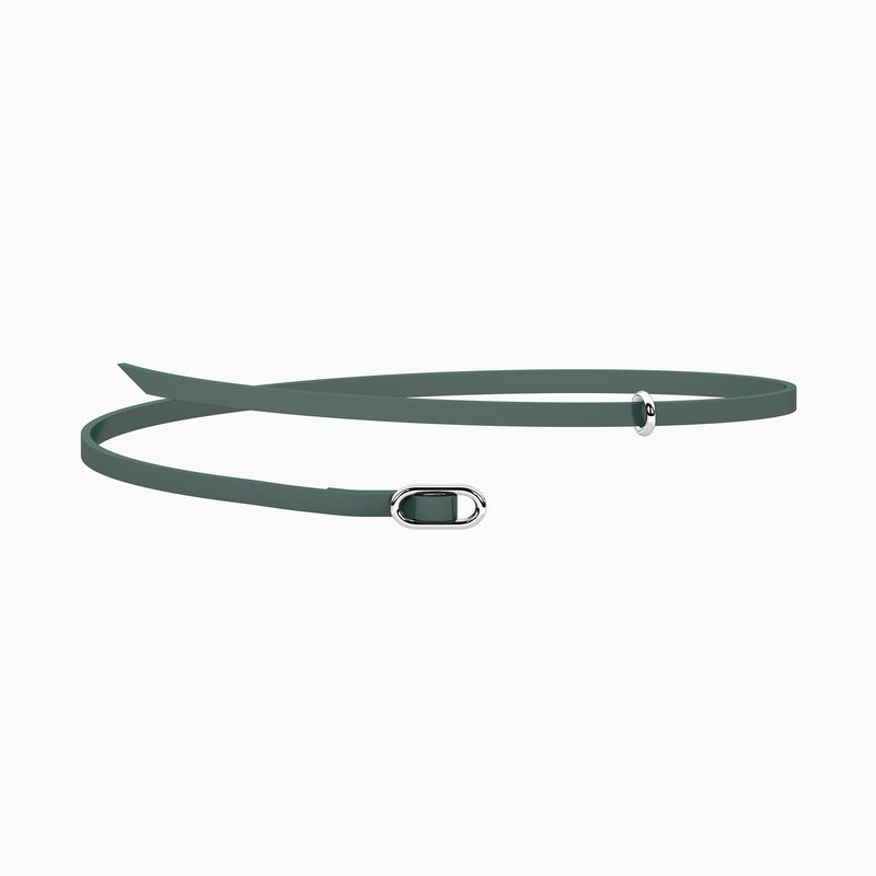 Choker-bracciale componibile in camoscio turchese Kidult