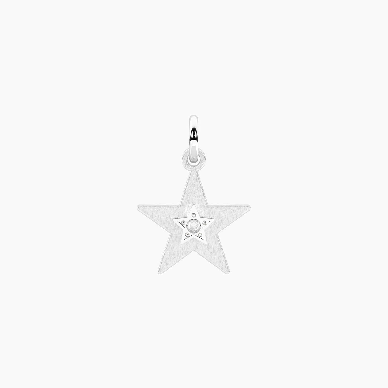 Ciondolo a forma di stella con scritta shine Kidult