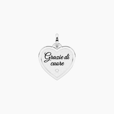 Ciondolo con scritta grazie di cuore Kidult