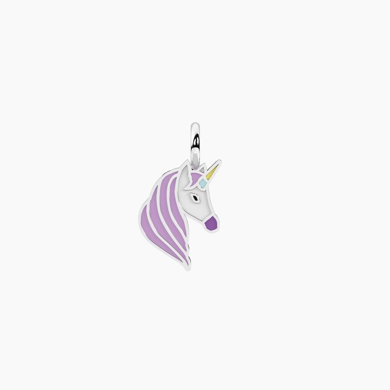 Ciondolo unicorno smaltato Kidult