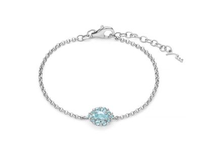 Bracciale in argento con Topazio a Goccia Miluna Bracciale in argento con Topazio a Goccia Miluna