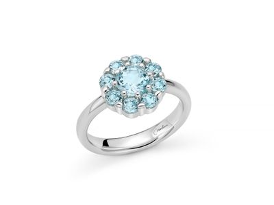 Anello in argento con Topazio a Goccia Miluna Anello in argento con Topazio a Goccia Miluna