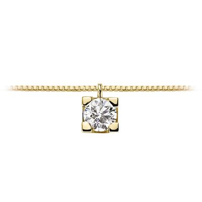 Collana PuntoLuce oro 9 carati e Diamanti OroGioia Collana PuntoLuce oro 9 carati e Diamanti OroGioia