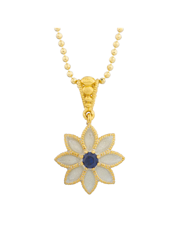Collana Royale mini blu - Spadafora Gioielli Collana Royale mini blu - Spadafora Gioielli