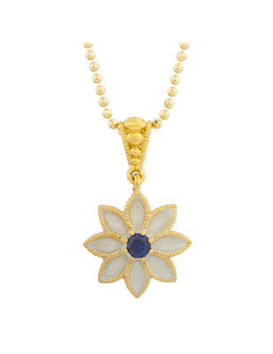 Collana Royale mini blu - Spadafora Gioielli Collana Royale mini blu - Spadafora Gioielli