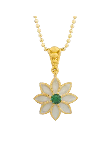 Collana Royale mini verde - Spadafora Gioielli Collana Royale mini verde - Spadafora Gioielli