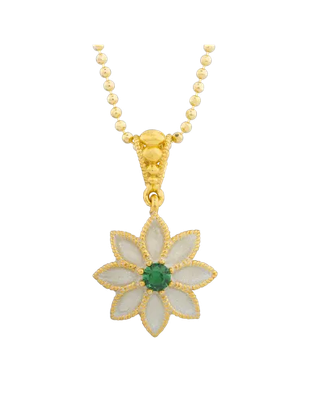 Collana Royale mini verde - Spadafora Gioielli Collana Royale mini verde - Spadafora Gioielli