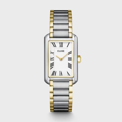 Orologio Cluse Donna Belisenna Watch Steel, White, BicoColour Orologio Cluse Donna Belisenna Watch Steel, White, BicoColour