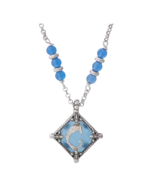 Collana rhombus Blu- Spadafora Gioielli Collana rhombus Blu- Spadafora Gioielli