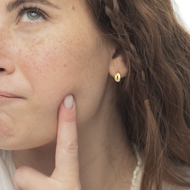 Orecchino a lobo goccia Marlu' - 33OR0090G