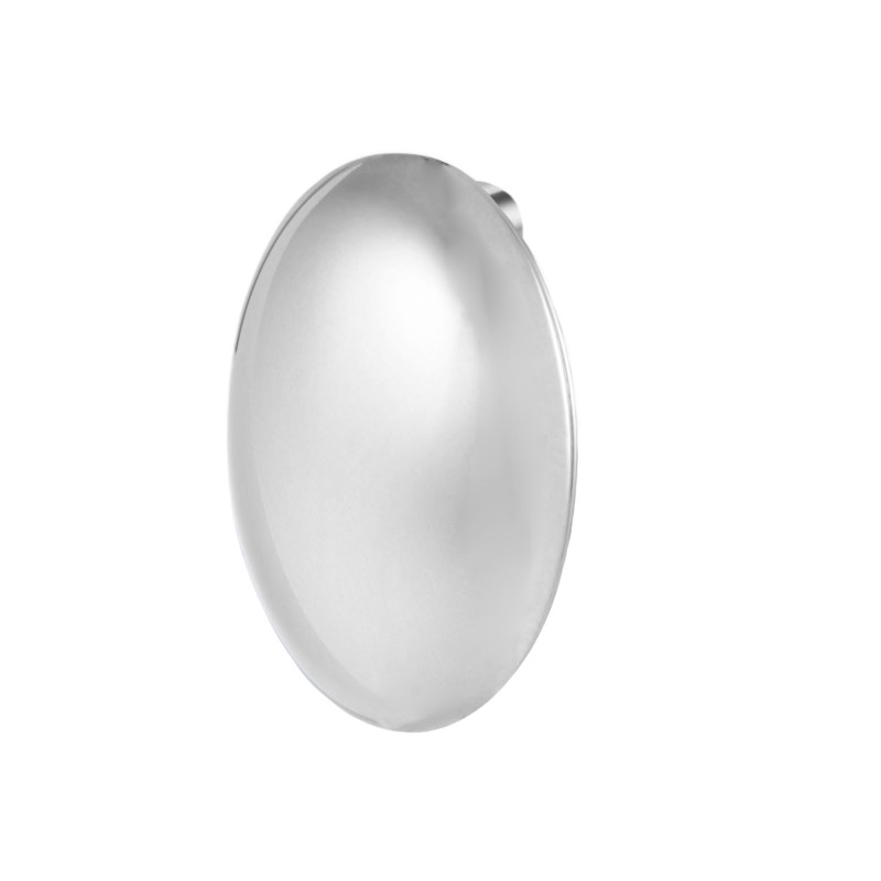 Orecchino a lobo bottone ovale 2,8cm Marlu' - 33OR0096