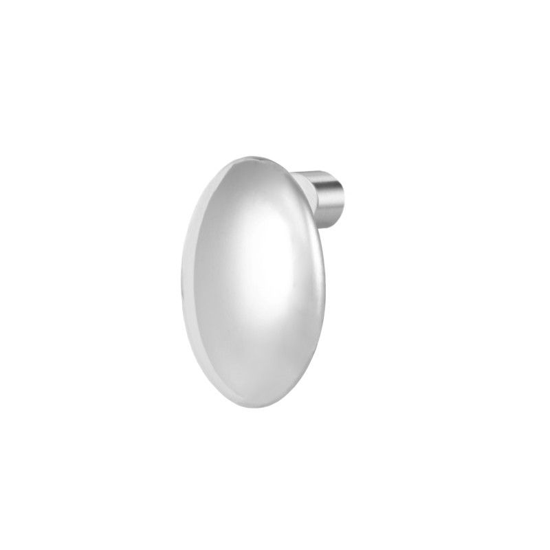 Orecchino a lobo bottone ovale 1,6cm Marlu