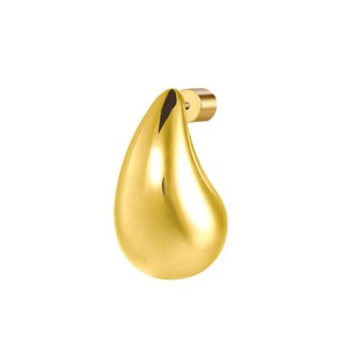 Orecchino a lobo goccia 1,8 cm con chiusura perla Marlu